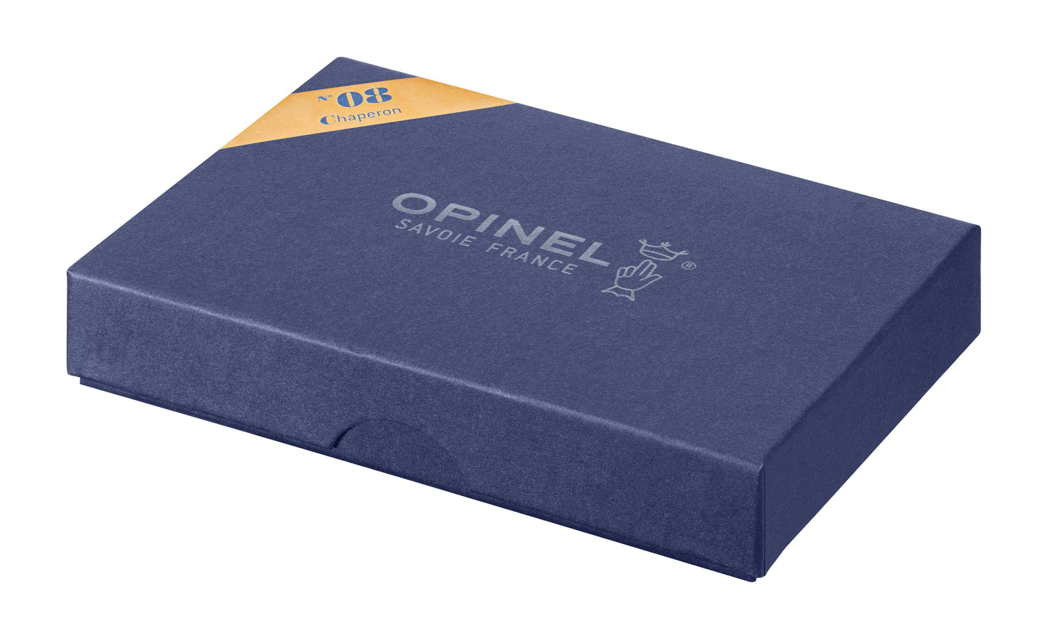 Couteau Opinel Chaperon n°8 lame 8,5cm manche 4 bois rares + coffret