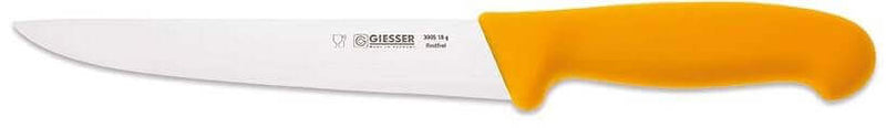 Couteau à saigner pro Giesser lame 18cm 3005 - Jaune foncé