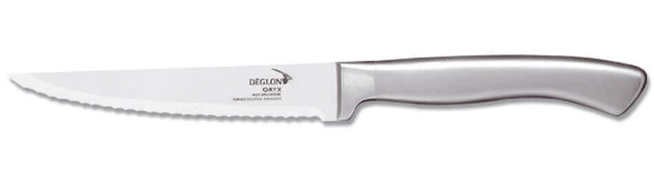 Bloc en bois de 5 couteaux + 1 fourchette Déglon Oryx design monobloc