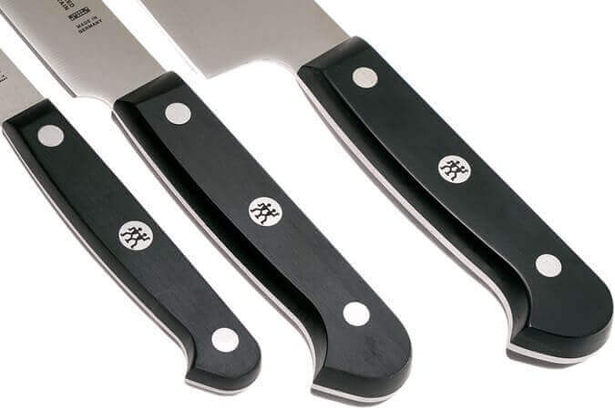 Coffret de 3 couteaux Zwilling Gourmet : chef + trancheur + office