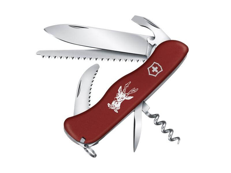 Couteau suisse Victorinox Hunter rouge 111mm 13 fonctions