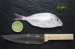 Couteau de chef Opinel Parallèle n°118 lame 20cm manche hêtre