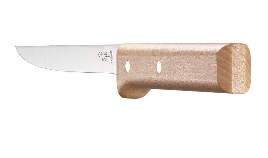 Couteau filet de sole Opinel Parallèle n°121 lame 18cm manche hêtre