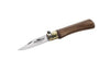 Couteau artisanal Old Bear XS lame inox 6cm manche noyer avec virole