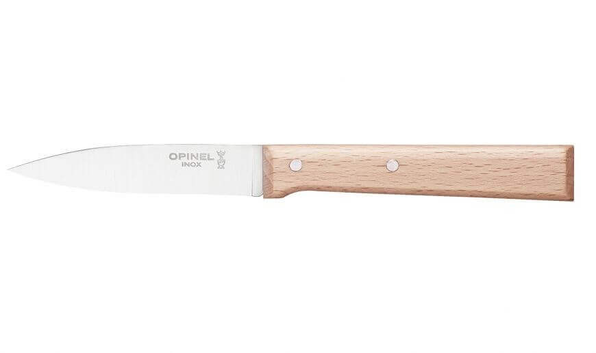 Couteau d'office Opinel Parallèle n°126 lame 8cm manche hêtre