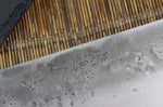 Couteau nakiri japonais artisanal Wusaki Nogami BS2 15cm manche en noyer