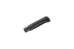 Couteau artisanal Old Bear Total Black virole noire manche bois d'ayous stratifié - XS