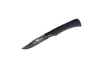 Couteau artisanal Old Bear Total Black virole noire manche bois d'ayous stratifié - XS