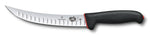 Couteau de boucher Victorinox Fibrox Dual Grip lame alvéolée - 20 cm