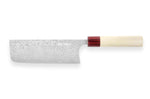 Couteau nakiri japonais artisanal Masakage Kiri 16.5cm damas 49 couches