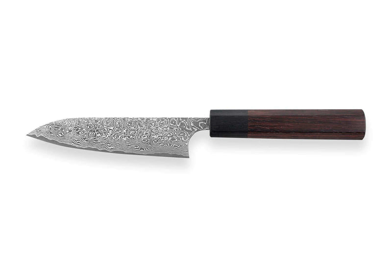 Couteau universel japonais artisanal Masakage Kumo 13cm damas 63 couches