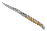 Couteau pliant Laguiole LE FIDELE acier Sandvik manche bouleau 12cm