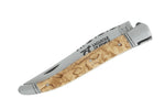 Couteau pliant Laguiole LE FIDELE acier Sandvik manche bouleau 12cm