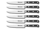 Set de 6 couteaux à steak Fischer Sabatier 64 lame dentelée 12.5cm