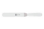 Spatule coudée professionnelle Icel manche PP blanc - 15 cm