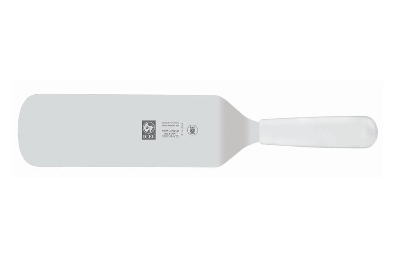 Spatule professionnelle Icel lame 20cm manche blanc