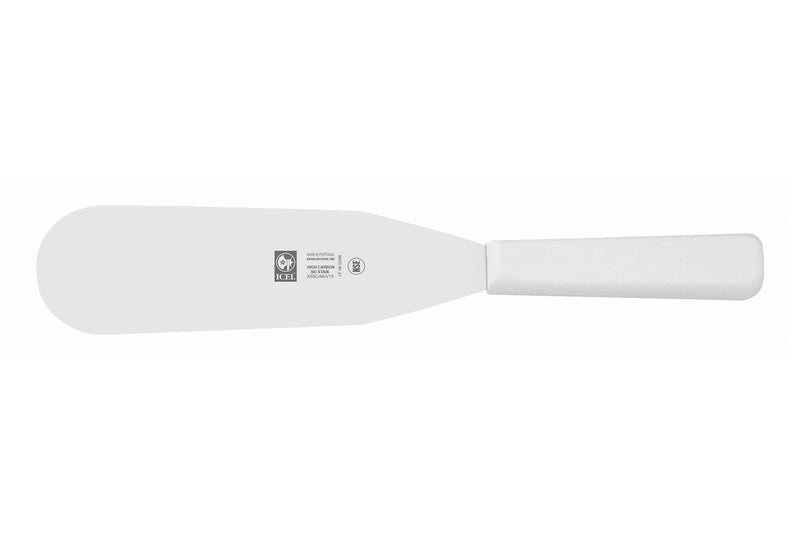 Spatule professionnelle Icel lame 18cm manche blanc