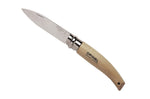Couteau de jardin Opinel n°8 "Le pointu" lame inox 8.5cm manche hêtre