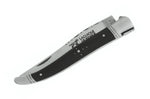 Couteau pliant Laguiole LE FIDELE acier Sandvik manche bois d'ébène 12cm