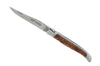 Couteau pliant Laguiole LE FIDELE acier Sandvik manche bois de thuya 12cm