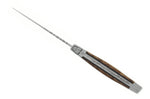 Couteau pliant Laguiole LE FIDELE acier Sandvik manche bois de thuya 12cm