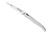 Couteau pliant Laguiole LE FIDELE acier Sandvik manche alu satiné 12cm