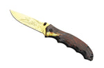 Couteau pliant Herbertz 10000363 lame dorée manche dragon 12cm