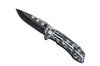 Couteau pliant Herbertz 583412 lame noire manche alu décor camouflage 12cm