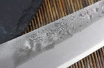 Couteau universel japonais artisanal Wusaki Nogami BS2 12.5cm manche en noyer