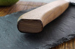 Couteau universel japonais artisanal Wusaki Nogami BS2 12.5cm manche en noyer