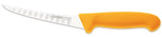 Couteau à désosser pro Giesser lame alvéolée rigide 15cm 2515 - Jaune foncé