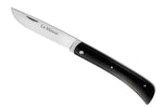 Couteau pliant LE FIDELE Le Mineur acier Sandvik plein manche ébène 10cm