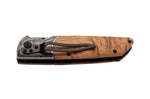 Couteau pliant Herbertz n°584912 manche racine de bois 12cm