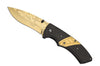 Couteau pliant Herbertz n°567212 lame dorée têtes de mort manche 12cm