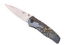 Couteau pliant Herbertz n°575412 tout inox manche 12cm décor araignée