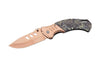 Couteau pliant Herbertz 575612 bronzé manche 11.5cm camouflage + étui