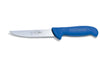 Couteau désosseur Dick Ergogrip lame large manche bleu - 13 cm