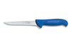 Couteau désosseur Dick Ergogrip lame étroite manche bleu - 15 cm