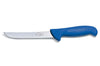 Couteau à désosser Dick Ergogrip forme scandinave manche bleu - 18 cm