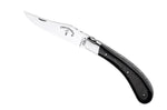 Couteau pliant artisanal Capuchadou acier sandvik manche en corne de buffle 12cm