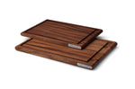 Planche à découper Continenta en bois d'acacia + rigole - XL