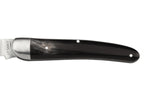 Couteau pliant AU SABOT L'Alsacien acier carbone manche en corne 10cm