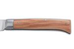 Couteau pliant Au Sabot L'Alpin acier Sandvik manche olivier 10cm