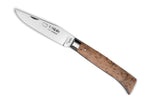 Couteau pliant Au Sabot L'Alpin acier Sandvik manche bouleau 10cm