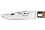 Couteau pliant Au Sabot L'Alpin acier Sandvik manche bouleau 10cm