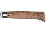 Couteau pliant Au Sabot L'Alpin acier Sandvik manche bouleau 10cm