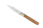 Couteau pliant Normaund acier inox Z100 manche bois de pommier 10,5cm