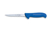 Couteau à désosser Dick Ergogrip lame étroite flexible manche bleu - 13 cm