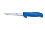 Couteau à désosser Dick Ergogrip lame étroite rigide manche bleu - 13 cm
