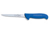 Couteau à désosser Dick Ergogrip lame étroite rigide manche bleu - 15 cm